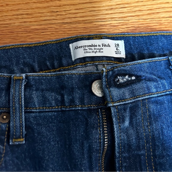 Abercrombie | 90s straight ultra high rise jeans - Picture 2 of 4